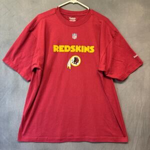Reebok Washington Redskins Shirt Football NFL Graphic Print Men's Large Fan